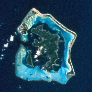 ボラボラ島。